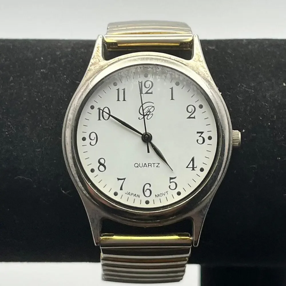 Vintage silver mens watch